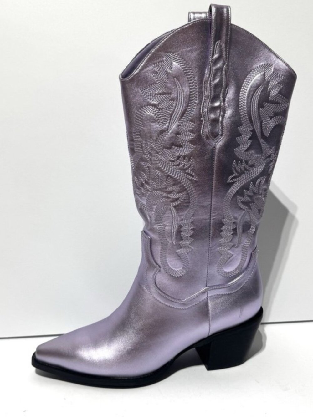 Womens Western Boots Purple Size 7 M